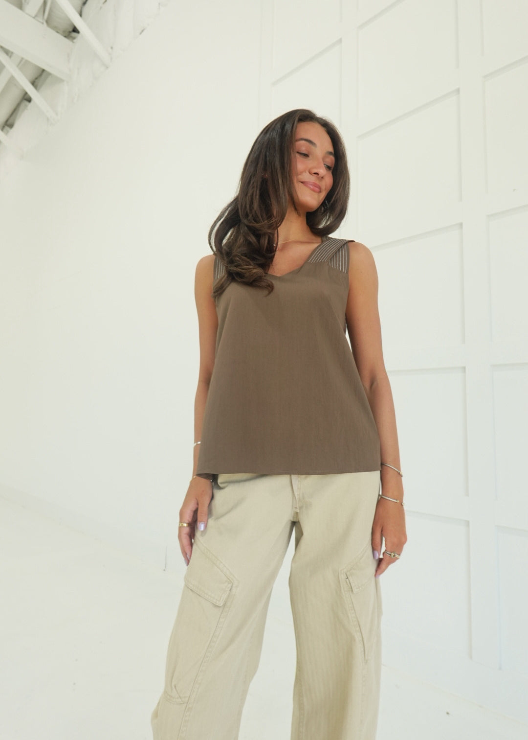 Starla Stitched Top