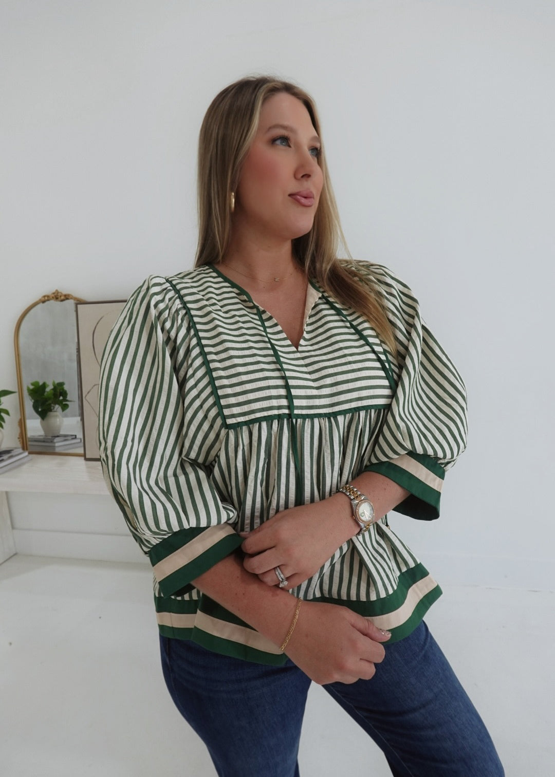 Almost Autumn Top - H Green