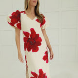 Honoree Maxi Dress - Red