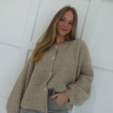 Love Notes Cardi - Mocha