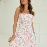 Nolie Ruched Mini Dress