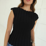 Simple Way Top - Black
