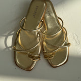 Hilly Toe Ring Sandal - Gold