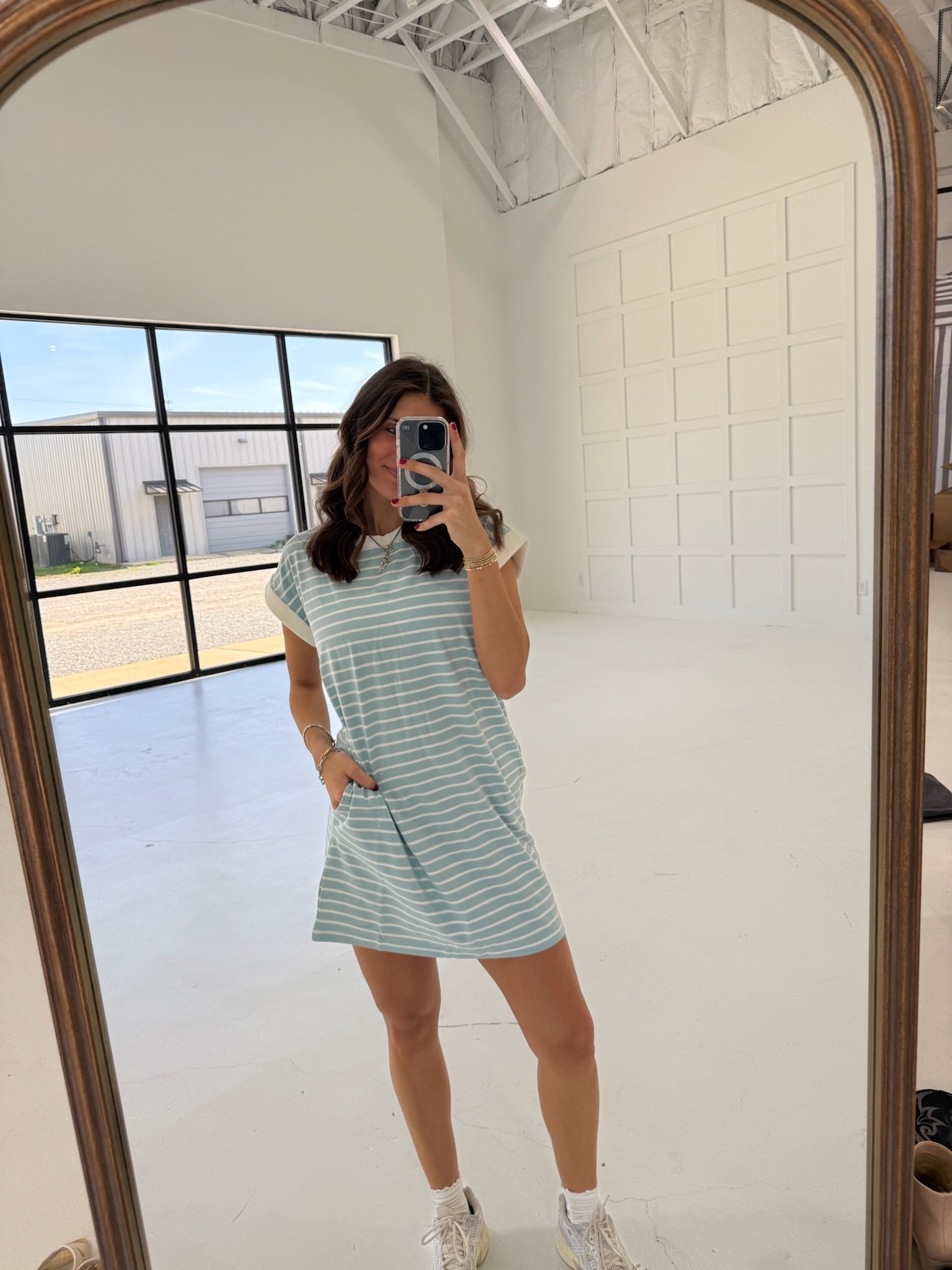 Agenda Is Comfort Dress - Sea Angel