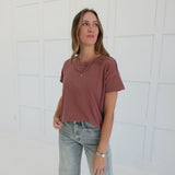 Just a Basic Tee - Terra