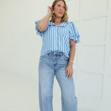 Cherrie Top - Blue