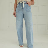 Clockwork Waist Tie Jeans