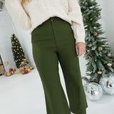 Jonah Cropped Pant - Green