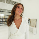 Ordinary Wrap Top - Off White