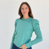 Back For Basics Sweater - Polar Green