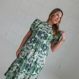 Make Things Right Midi Dress - Green