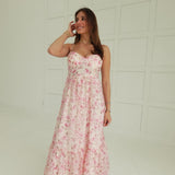 Pretty In Petals Midi Dress