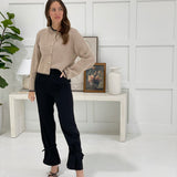 Busy Season Trouser Pants - Black