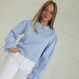 So Posh Pointelle Sweater