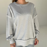 Foggy Bottom Pullover - Grey