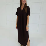 Difference Maker Dress - Brown