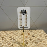 Station Drop Earrings
