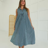 Geneva Maxi Dress - Navy