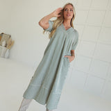 Ida Midi Dress - Hunter