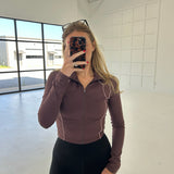 Outer Loops Athletic Jacket - Maroon/Pink