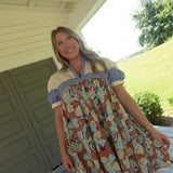 Holland Mixed Print Dress