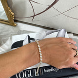 Teardrop Tennis Bracelet - Gold