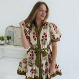 Barlow Mini Dress - Ecru