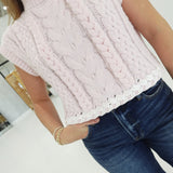 Esme Ribbon Sweater - Pink