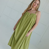 Lanie Midi Dress - Kiwi