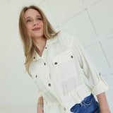 Lighter Layer Jacket - Ecru