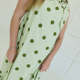 Prim + Proper Midi Dress - Sage