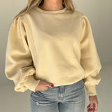 Nina Fancy Pullover - Cream