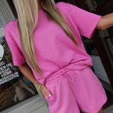 Kicked Back Lounge Set - Candy Pink