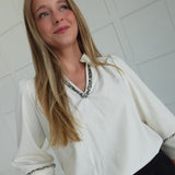 Lois Embellished Blouse