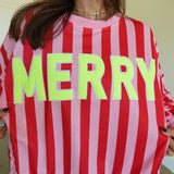 Neon & Merry Pullover