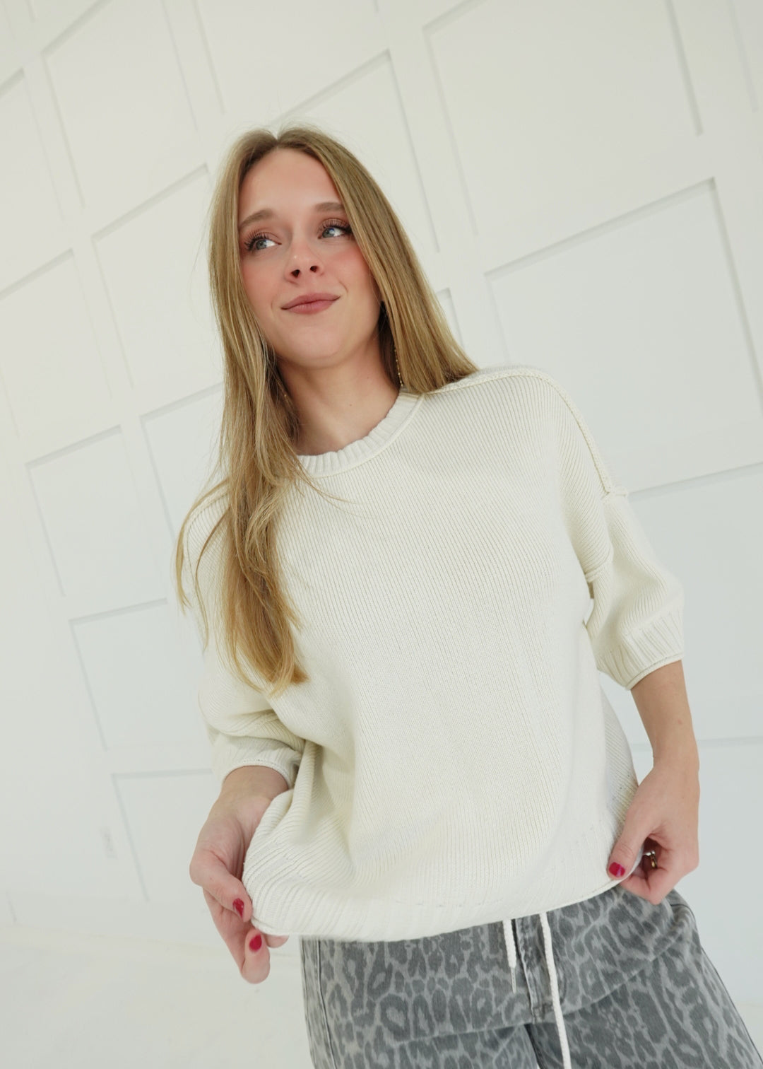 The Sensual Sweater - Ivory