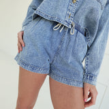 Talk Me Up Denim Set