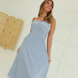 Farah Midi Dress - Chambray