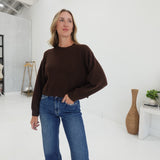 Back of Your Mind Sweater - Brown