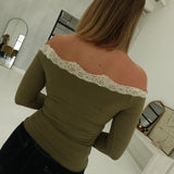 Little Discretion Top - Olive