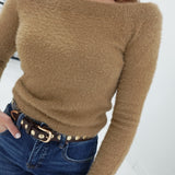 Tati Fuzzy Sweater Top