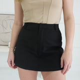 Talk Is Cheap Skort - Black