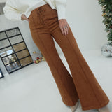 Caught Her In Suede Pants