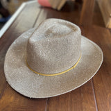 Western Sparkle Hat - Ivory