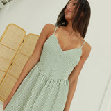 Beatrice Midi Dress - Green