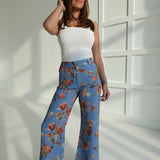 Lolita Floral Pants
