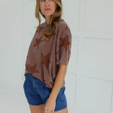 Comet Tee - Chestnut