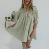 All Occasions Mini Dress - Olive
