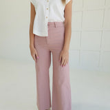 Spring Stunner Pants - Pink