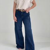 Extra Mile Wide Leg Jeans